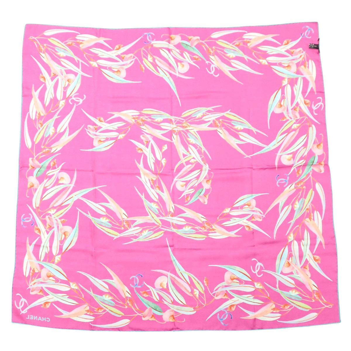 ココマーク スカーフ 大判 シルク