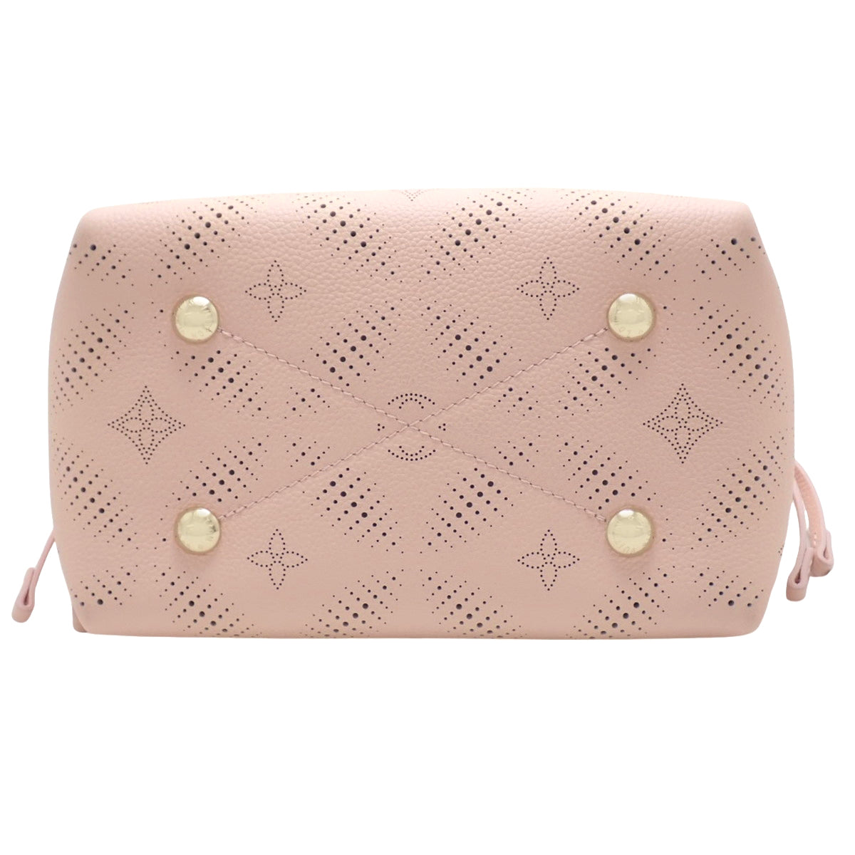 Monogram Mahina Bella Mahina 玫瑰茉莉色皮革包，M23195