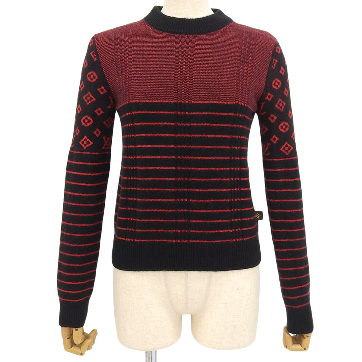 モノグラムボーダーニット S