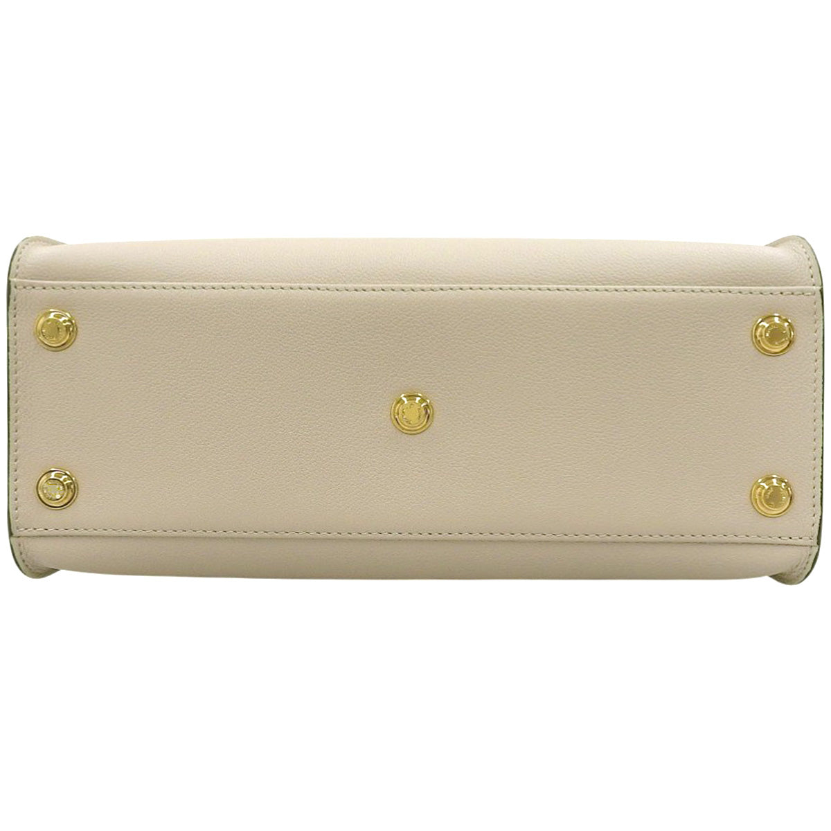 On My Side MM Calfskin Monogram Canvas Greige M58485