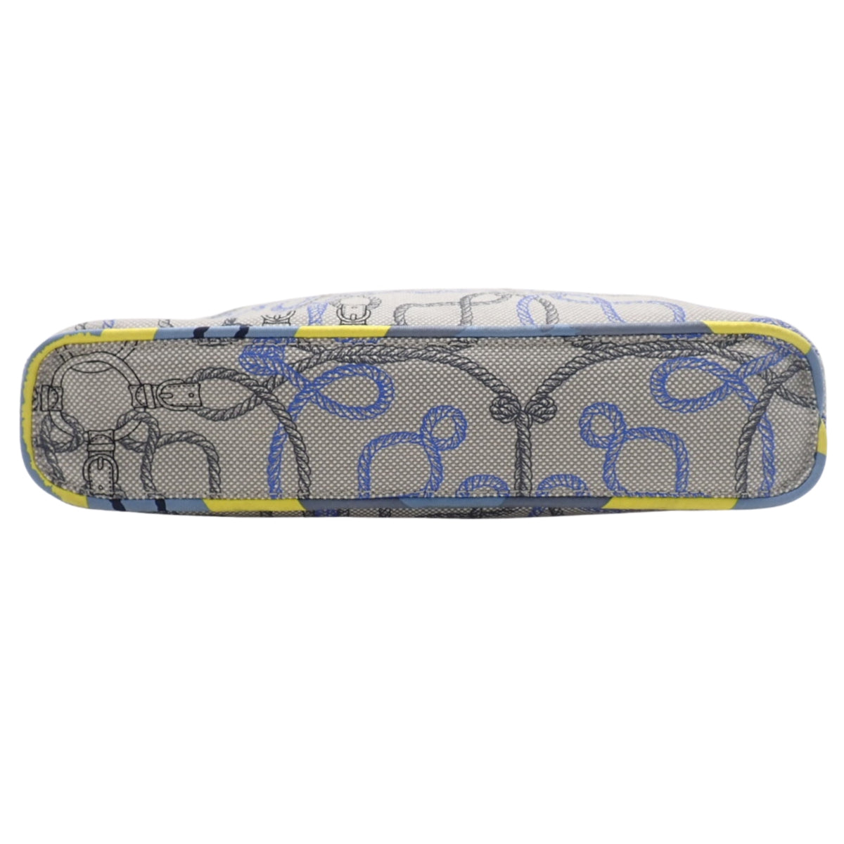 プティアッシュ キャンバス レザー シルク シルバー金具