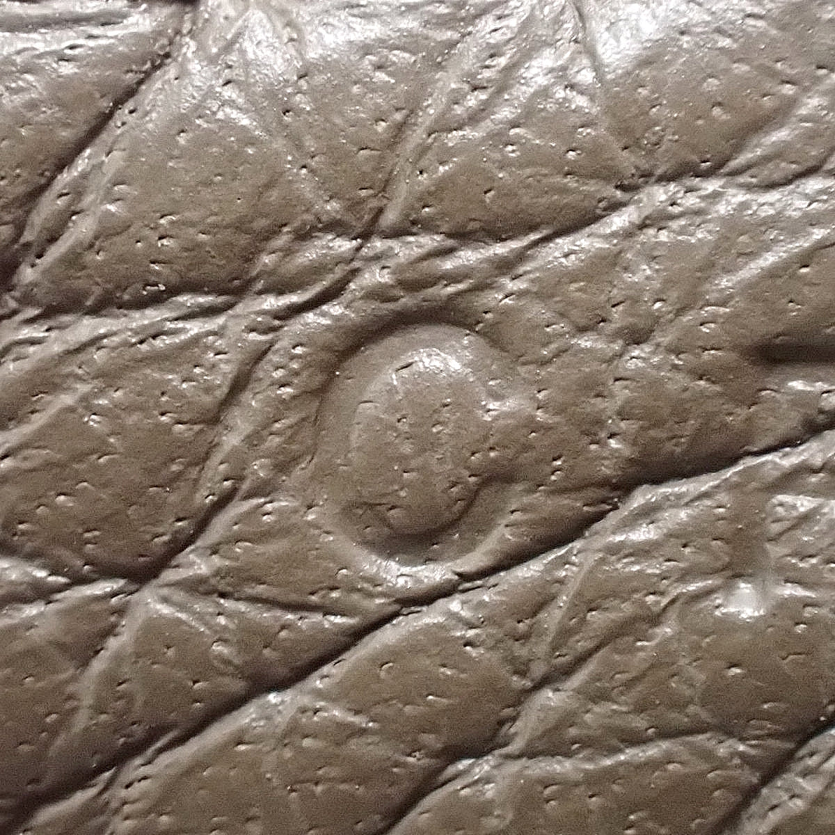 ピコタンロックMM トリヨンクレマンス エトゥープシルバー金具 C刻印