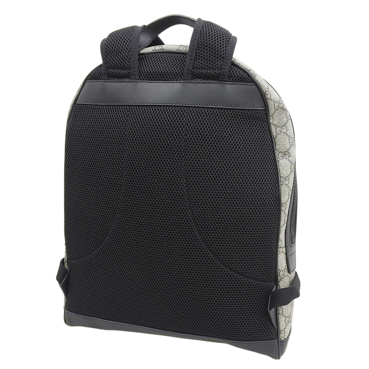 GGスプリーム リュックサック GGスプリームキャンバス レザー ベージュ ブラック 406370