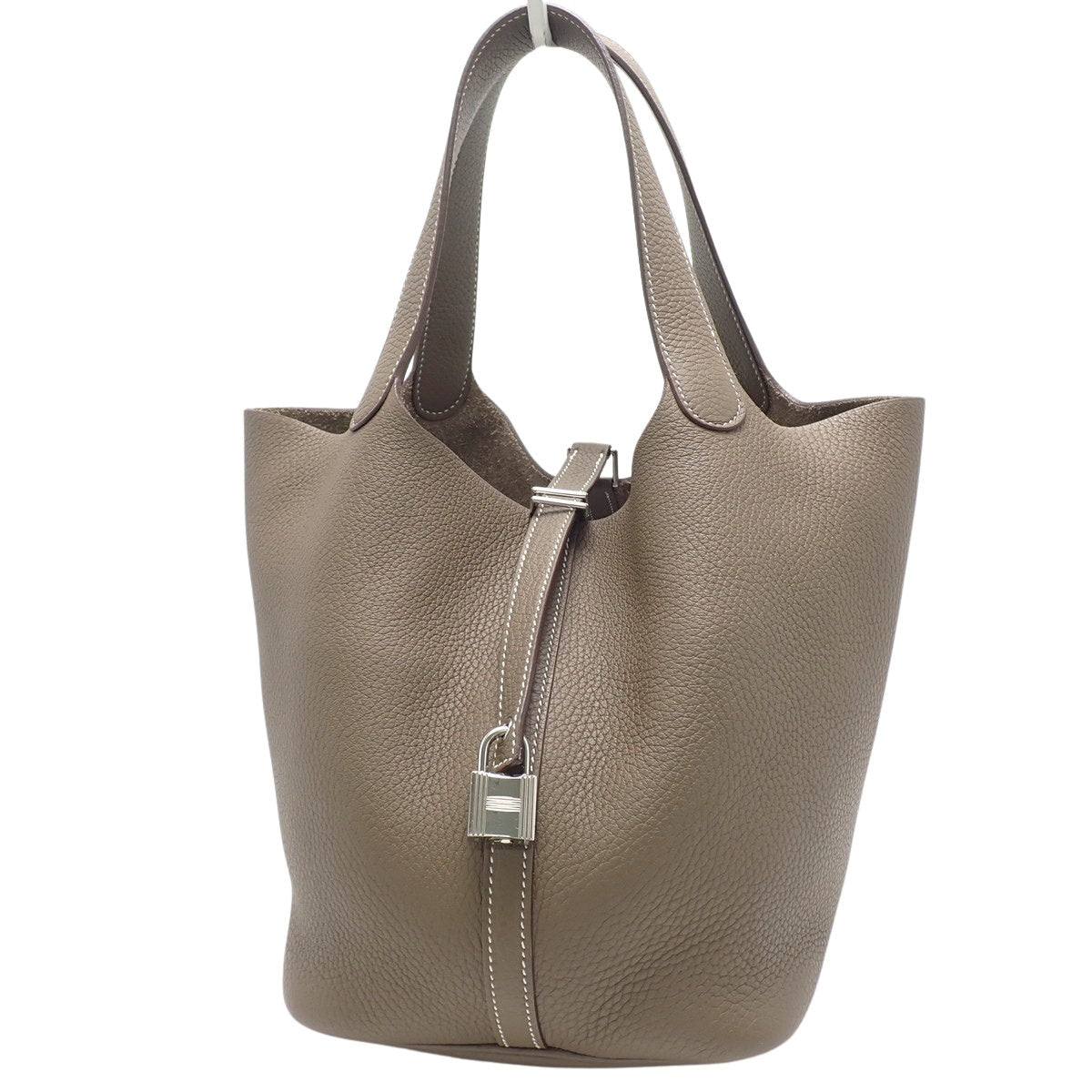 ピコタンロックMM トリヨンクレマンス パラジウム金具 エトゥープ/エトープ Z刻印