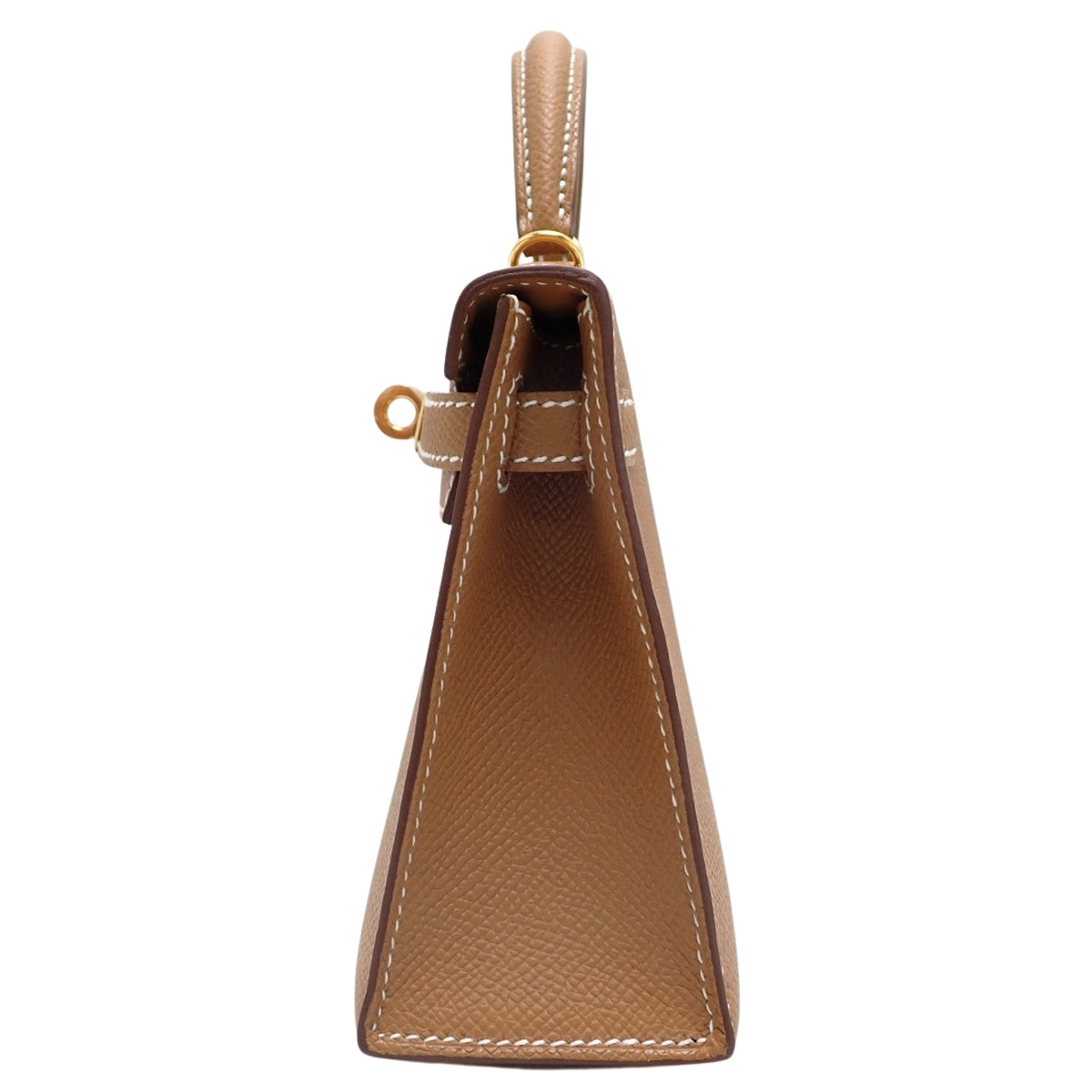 [Unused] Mini Kelly Do (Outside Stitching) Veau Epsom Leather, Gold Hardware, K Stamp