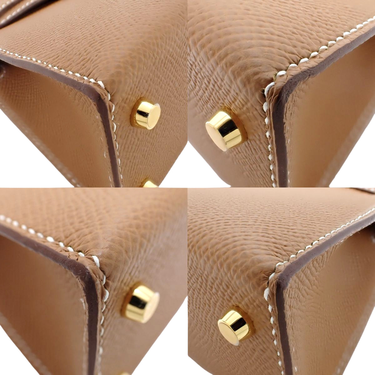 [Unused] Mini Kelly Do (Outside Stitching) Veau Epsom Leather, Gold Hardware, K Stamp