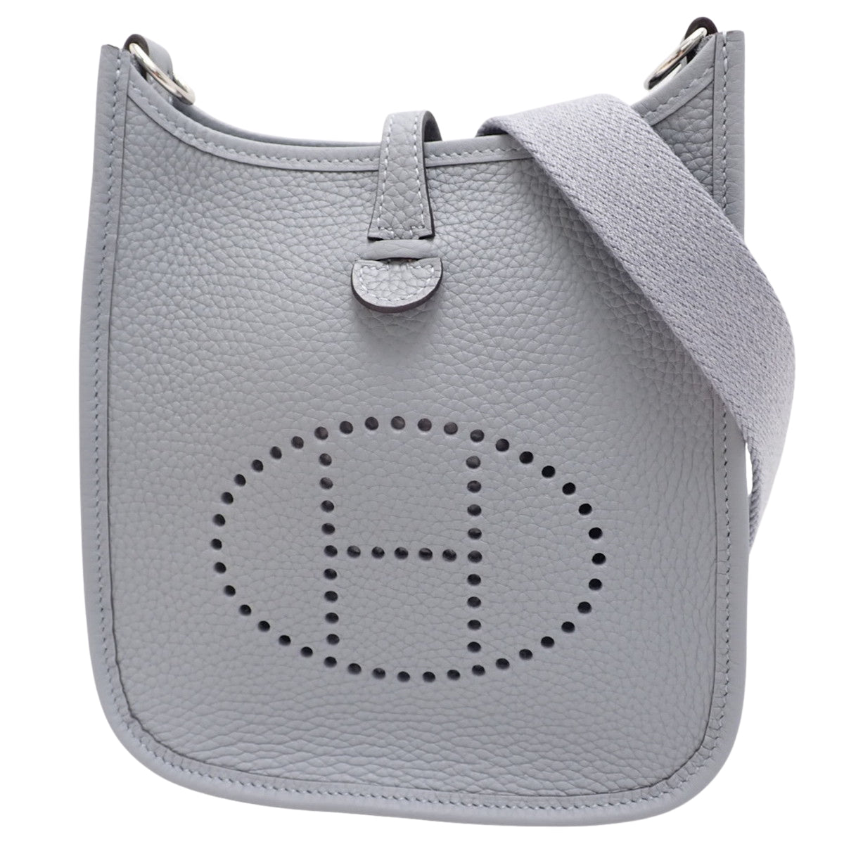 [Unused] Evelyn Amazon TPM Taurillon Clemence Leather, Green Pantan, Silver Hardware, K Stamp