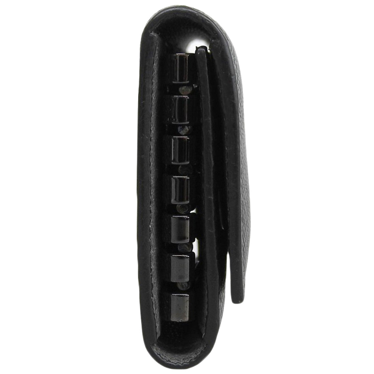 6連キーケース サフィアーノレザー NERO 2PG222