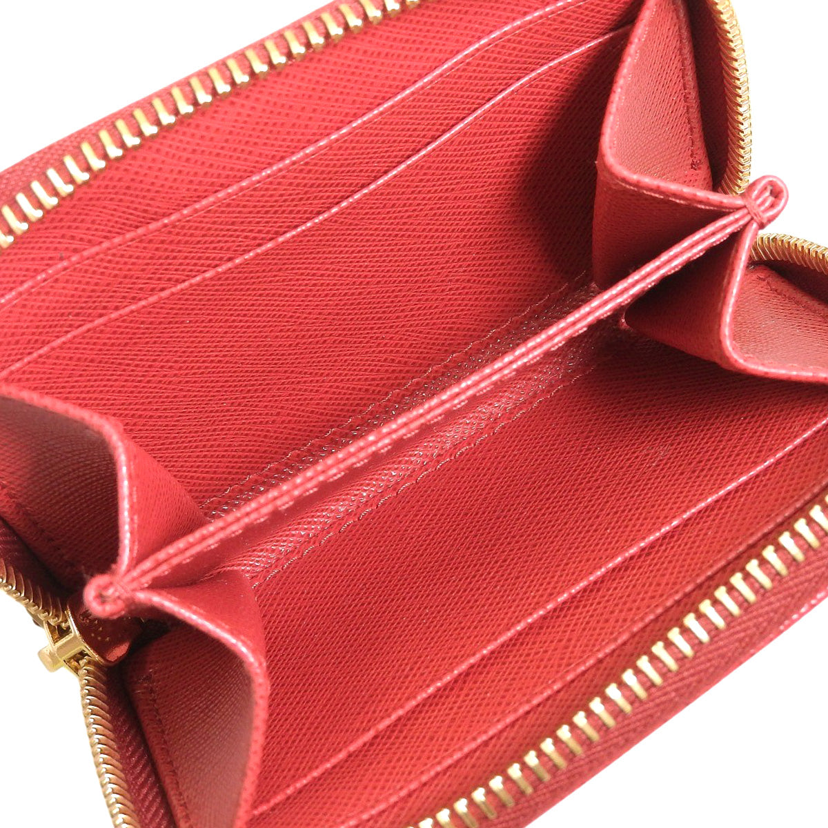 Saffiano leather coin purse FUOCO 1MM268