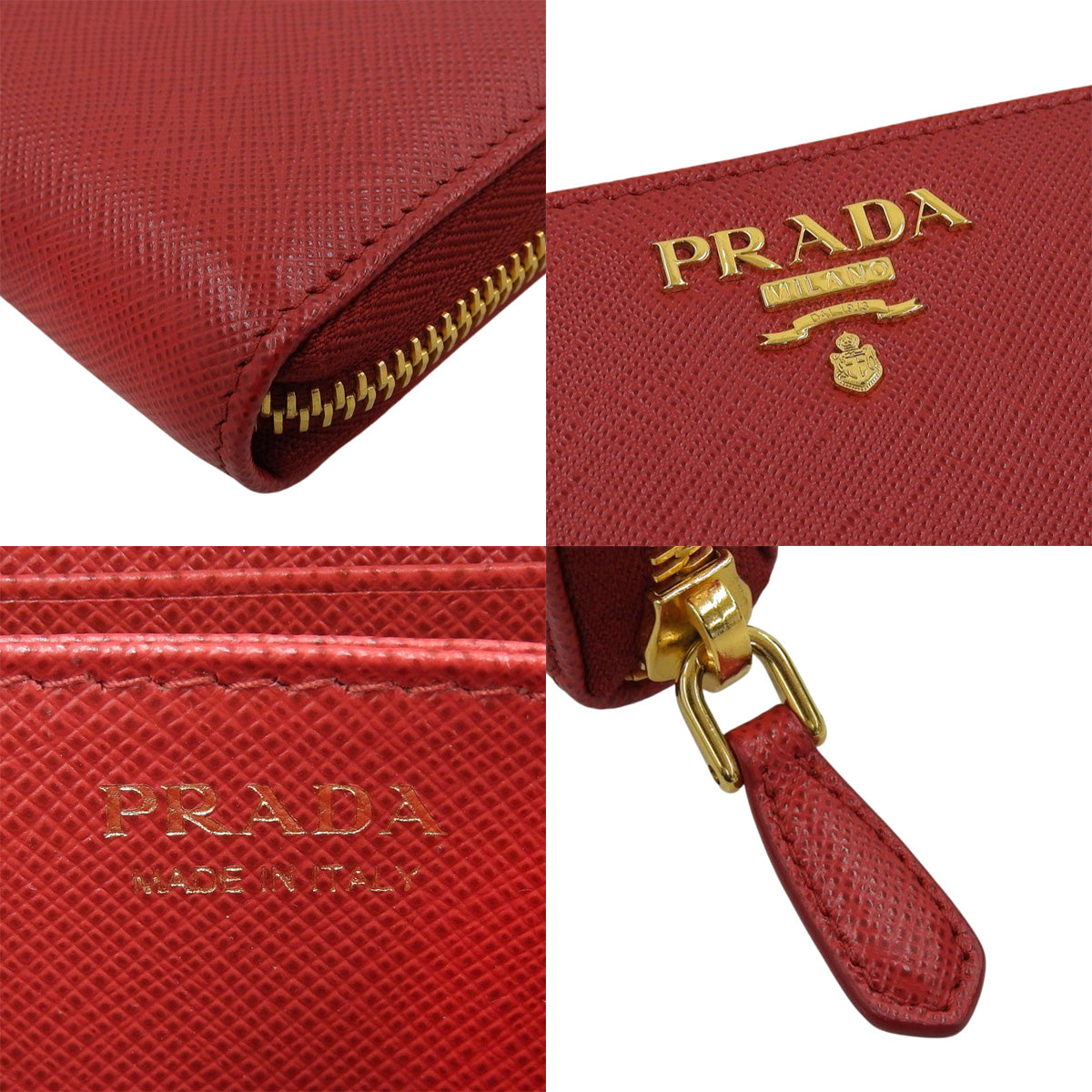 Saffiano leather coin purse FUOCO 1MM268