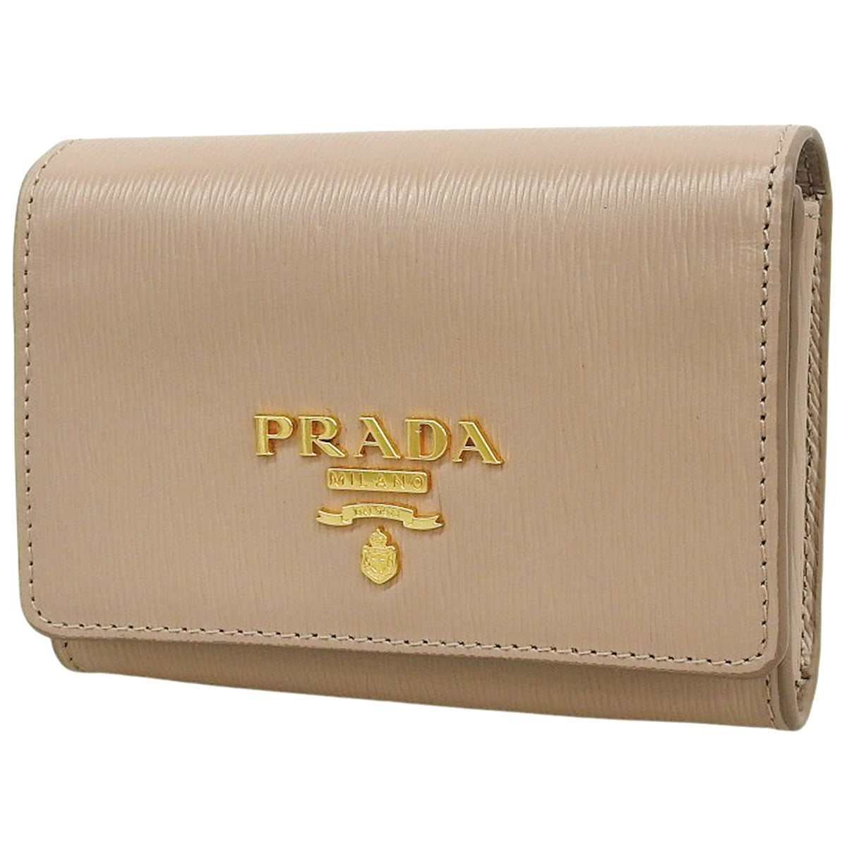 CIPRIA Cipria 1MH026 Vitello Move Cowhide Leather Bifold Wallet