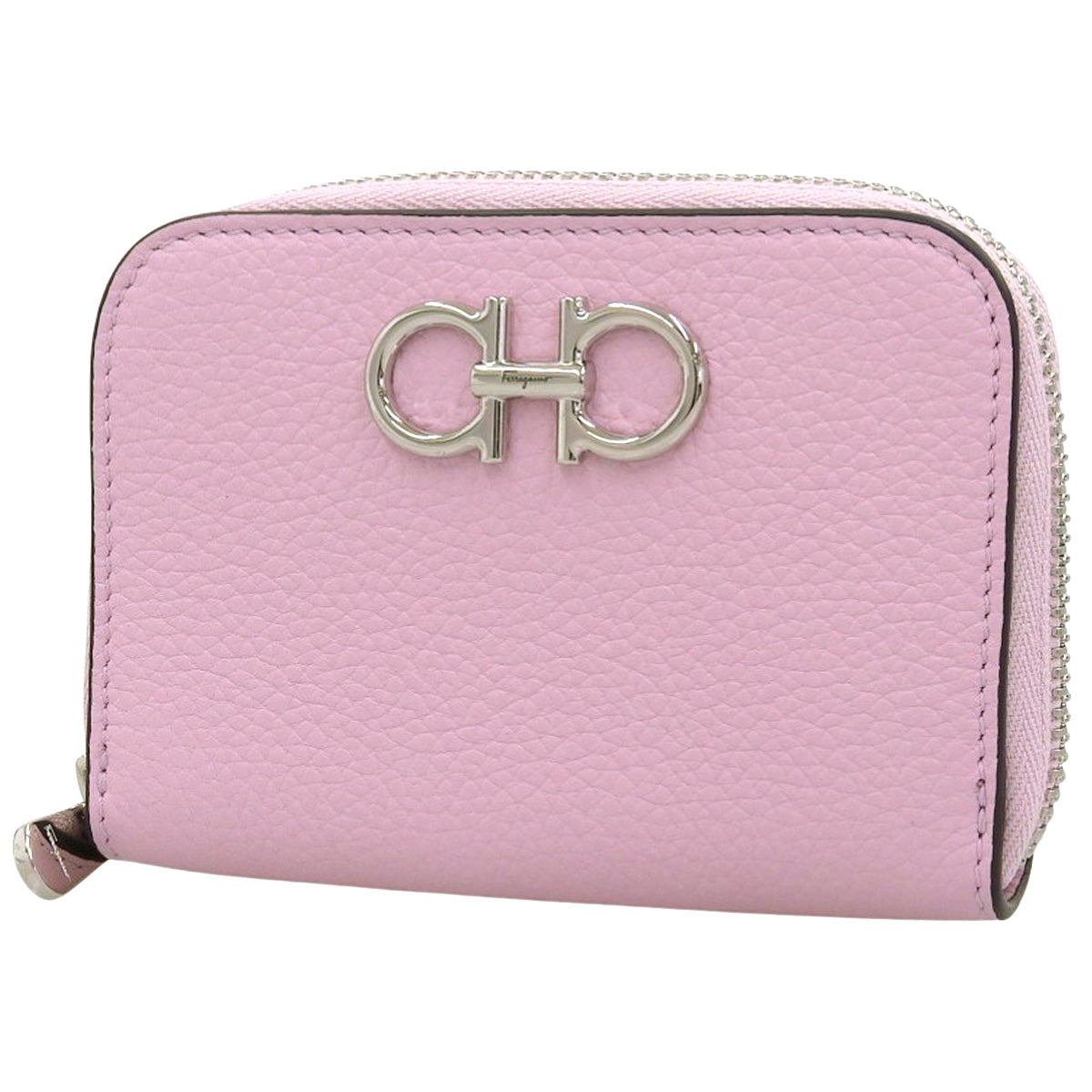 ガンチーニ コインパース レザー ピンク 22 0406