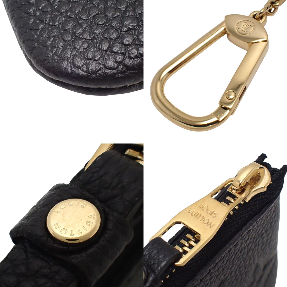 Monogram Empreinte Card &amp; Key Case Pochette Cle Black M80879