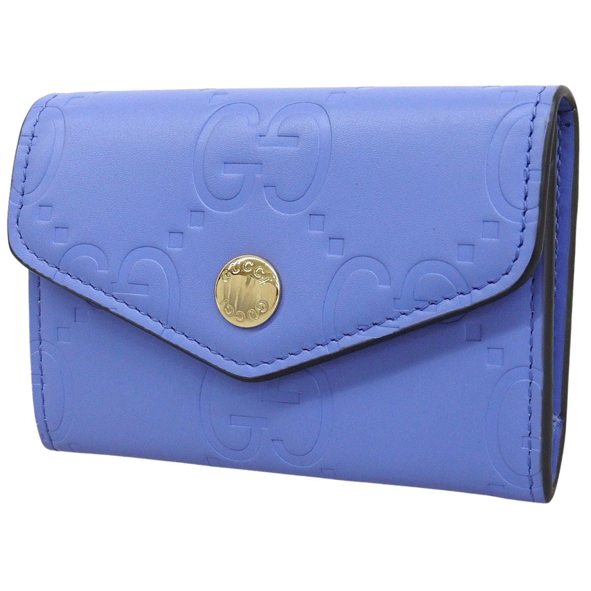 Guccissima 卡包，皮革，紫色，772792