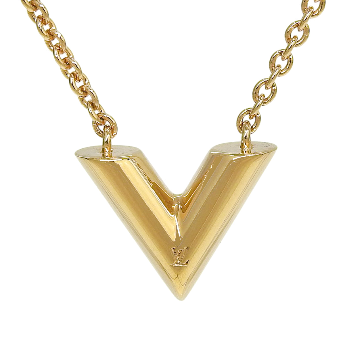 ネックレス・エセンシャル V メタル(GP)