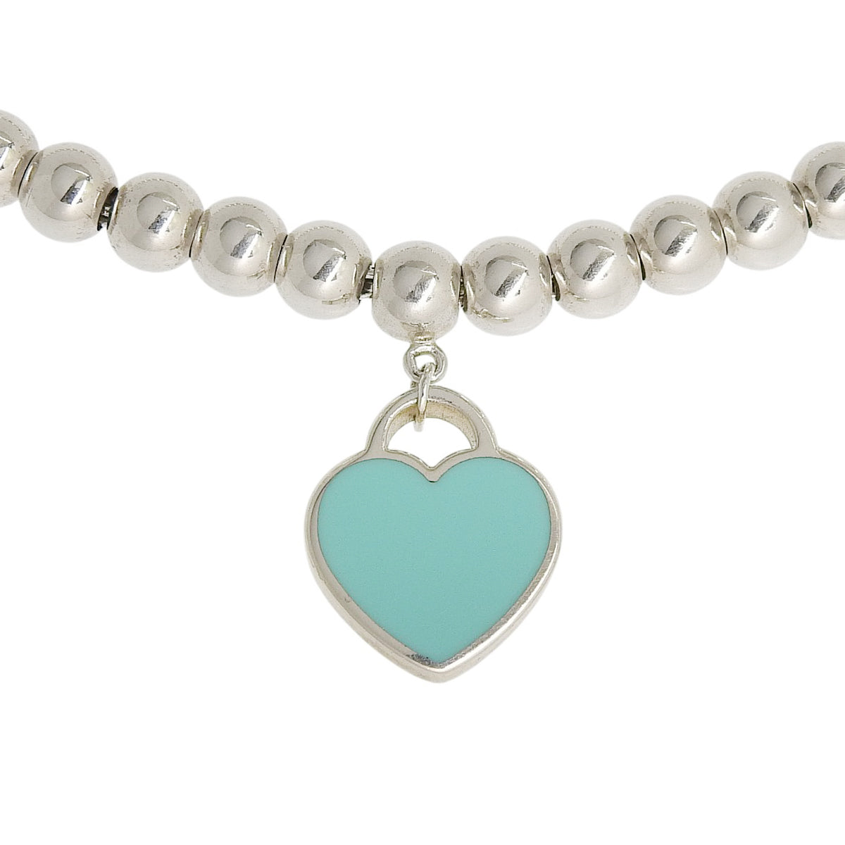 ビーズ ブレスレット ダイヤモンド シルバー SV925