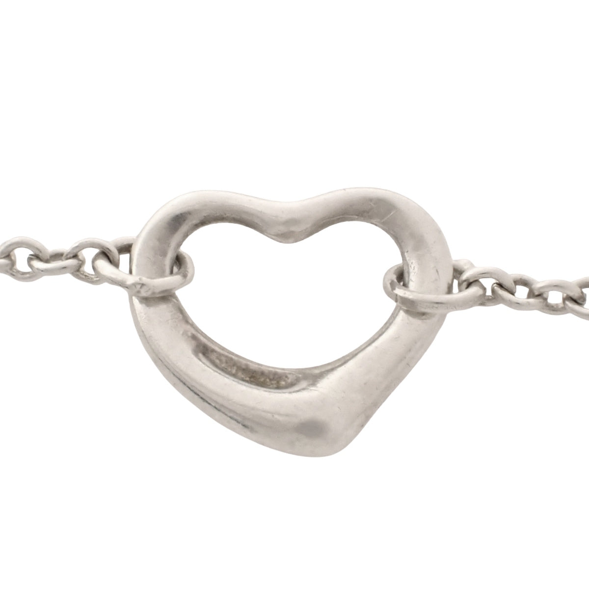 オープンハート ブレスレット シルバー SV925