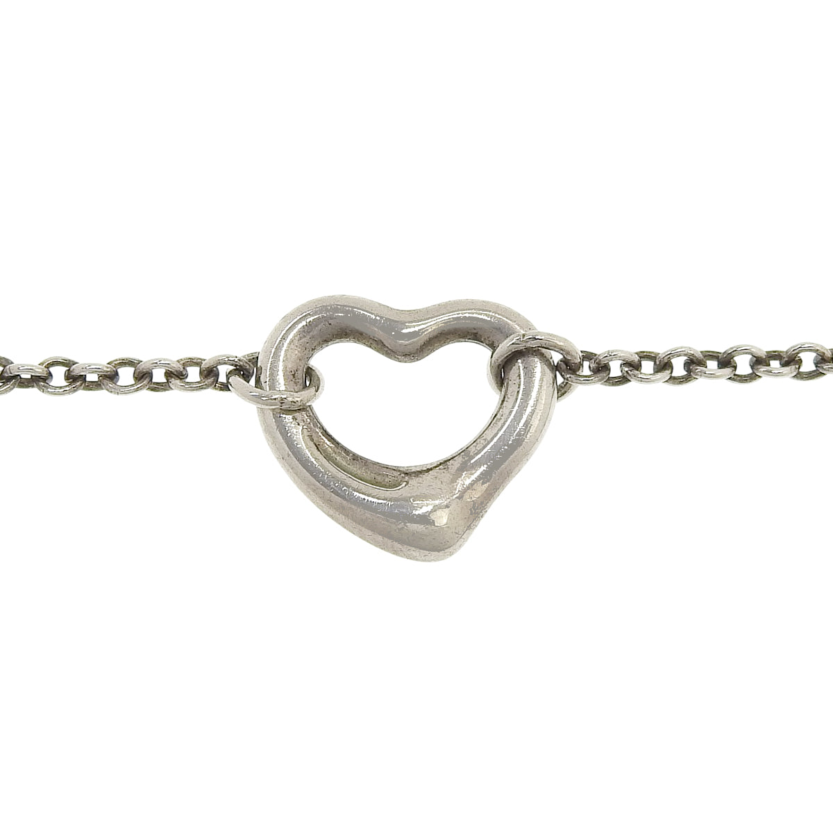 Open Heart Bracelet Silver SV925