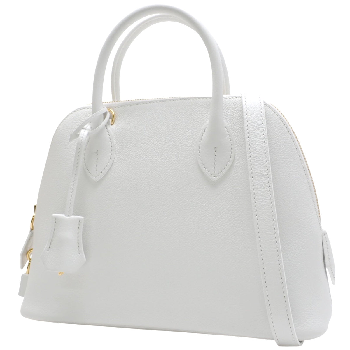 [未使用] Bolide 1923 25 Evercolor 新白色配金色五金件