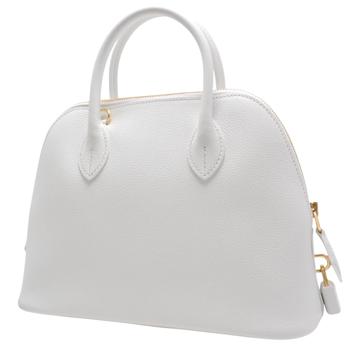 [未使用] Bolide 1923 25 Evercolor 新白色配金色五金件