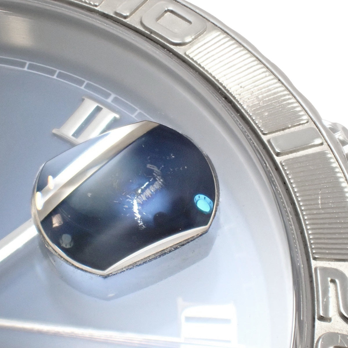 デイトジャスト サンダーバード 16264 WG/SS Y番 ブルー 自動巻き メンズ