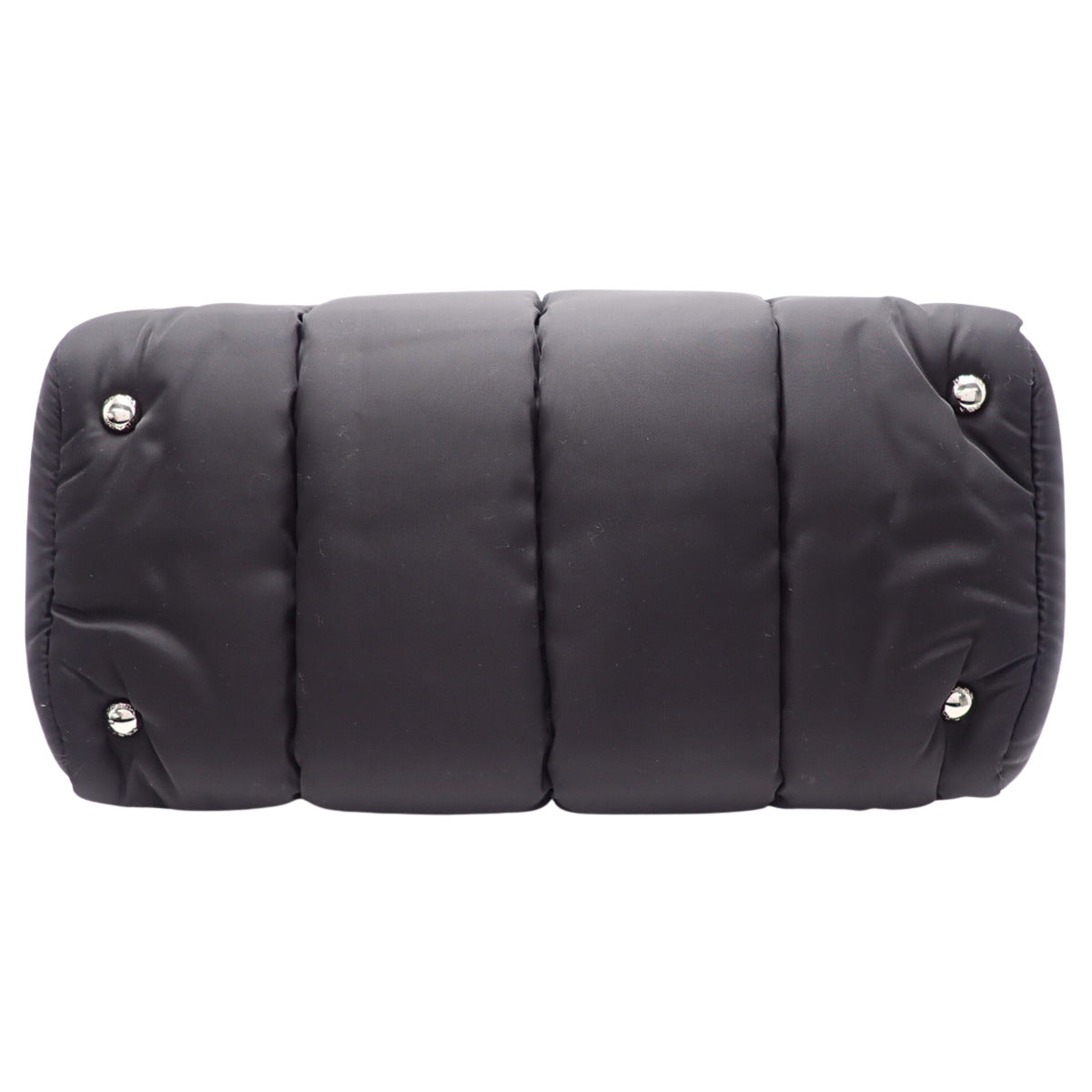 Bomber handbag in black nylon 1BB881