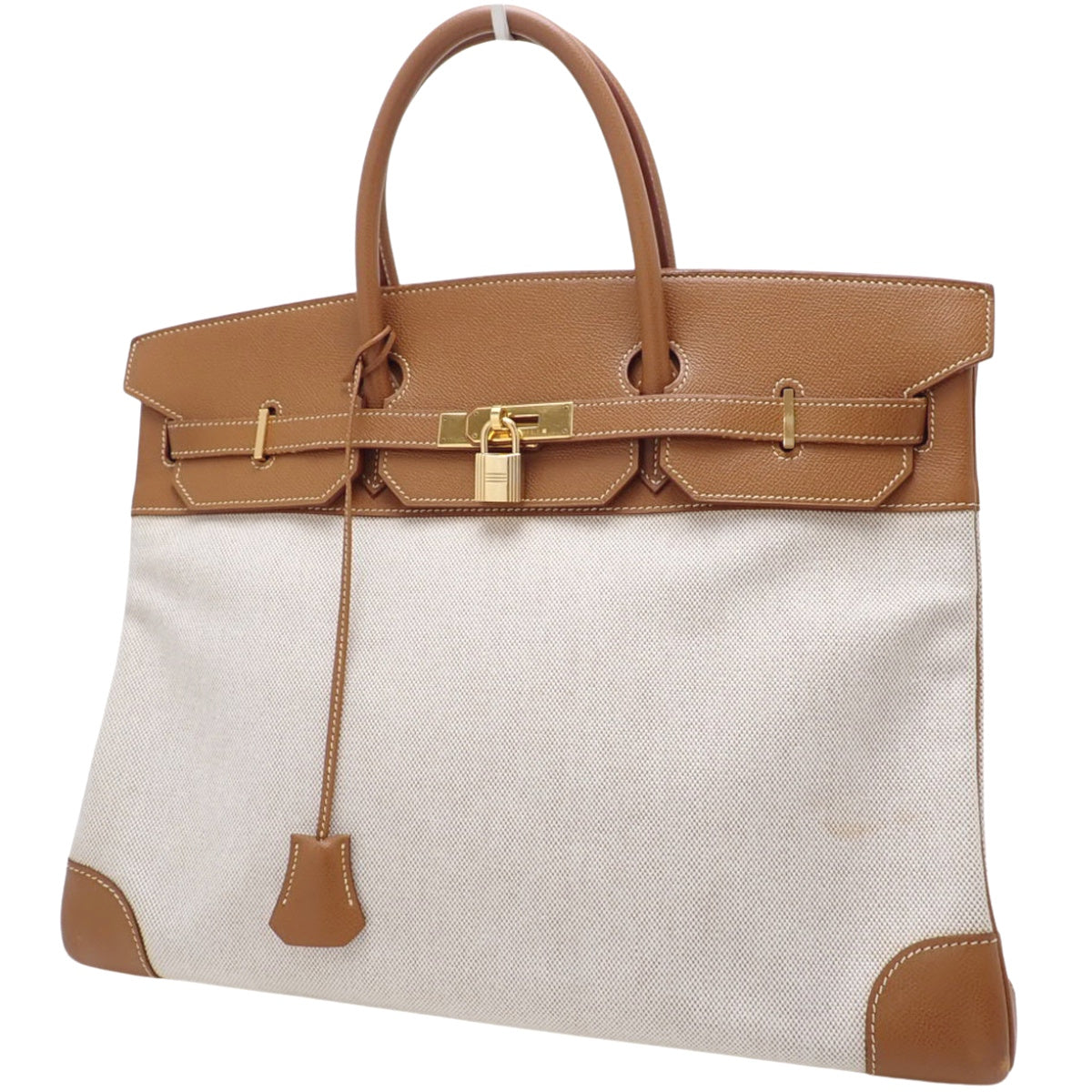 バーキン40 クシュベル トワルアッシュ ナチュラル ゴールド ゴールド金具 □D刻印