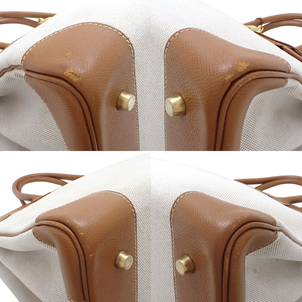 バーキン40 クシュベル トワルアッシュ ナチュラル ゴールド ゴールド金具 □D刻印