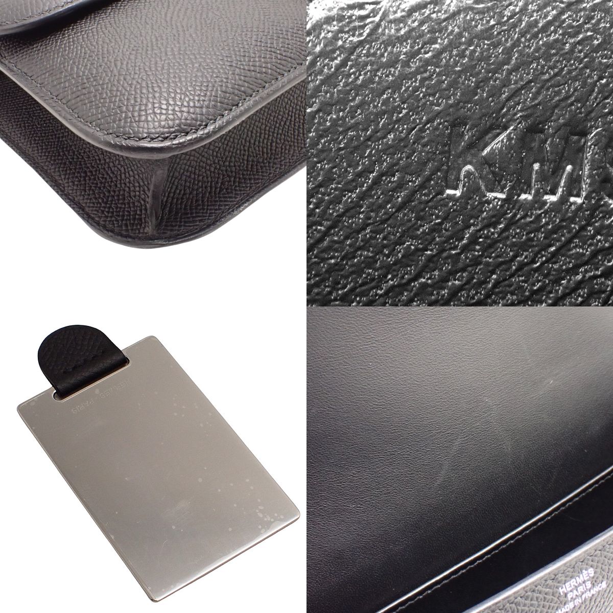 コンスタンスエラン K刻印 ヴォーエプソン パラジウム金具 ブラック