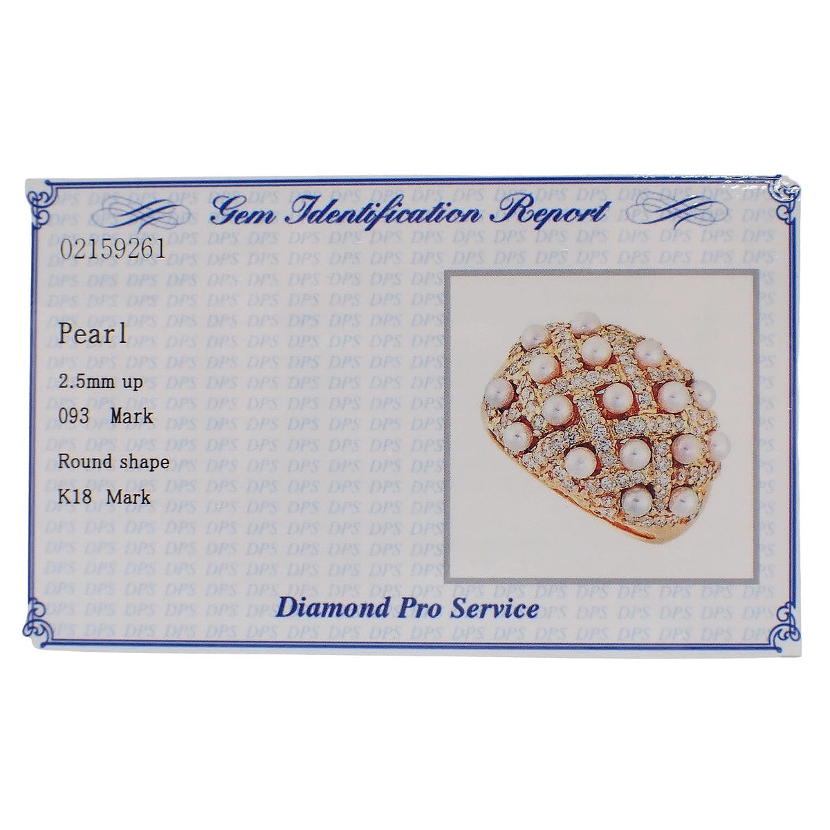 Diamond and pearl ring, D0.93, 18K yellow gold, 13.3g