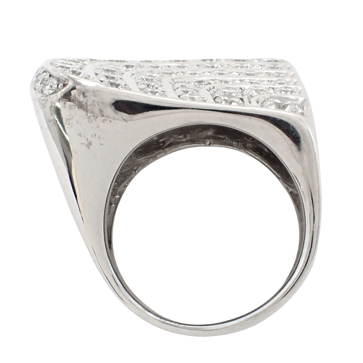 ダイヤモンド リング D2.78 ホワイトゴールド K18WG 21.3g