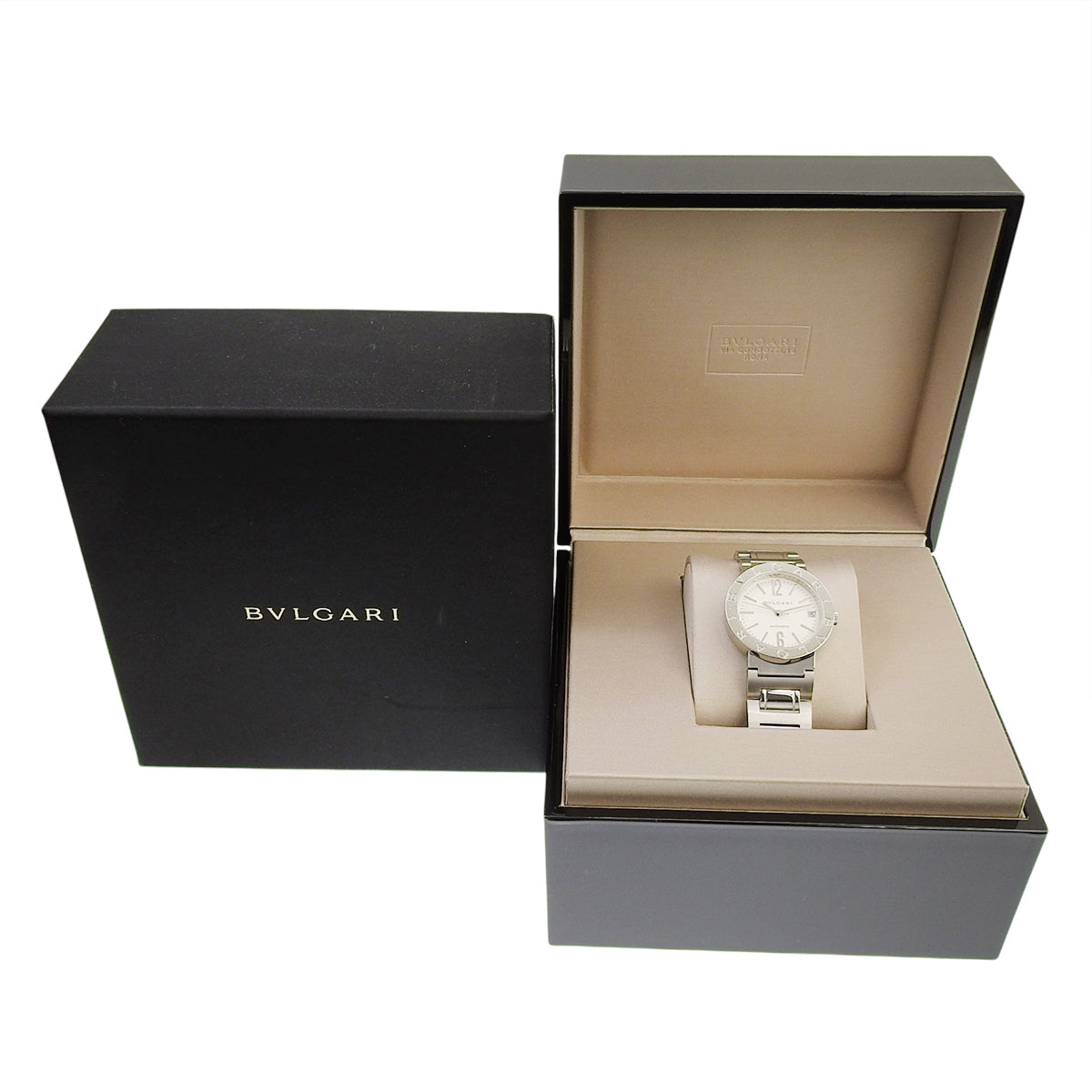 宝格丽Bvlgari Bvlgari BB33SS SS 银色 自动上链 男士手表