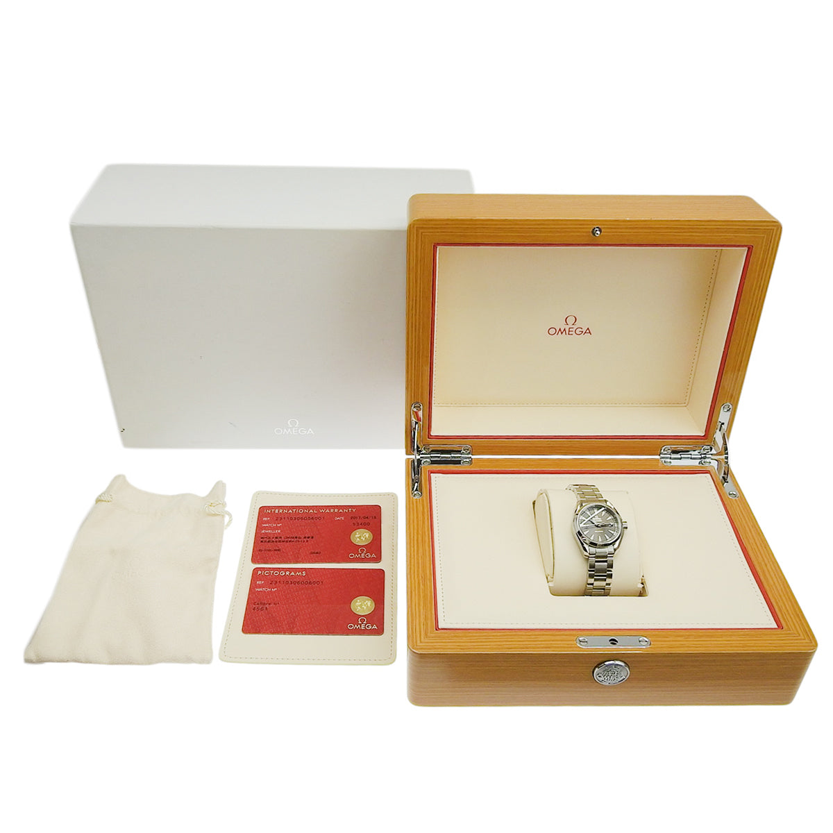 Seamaster Aqua Terra 150M 231.10.30.60.06.001 SS Gray Quartz Ladies