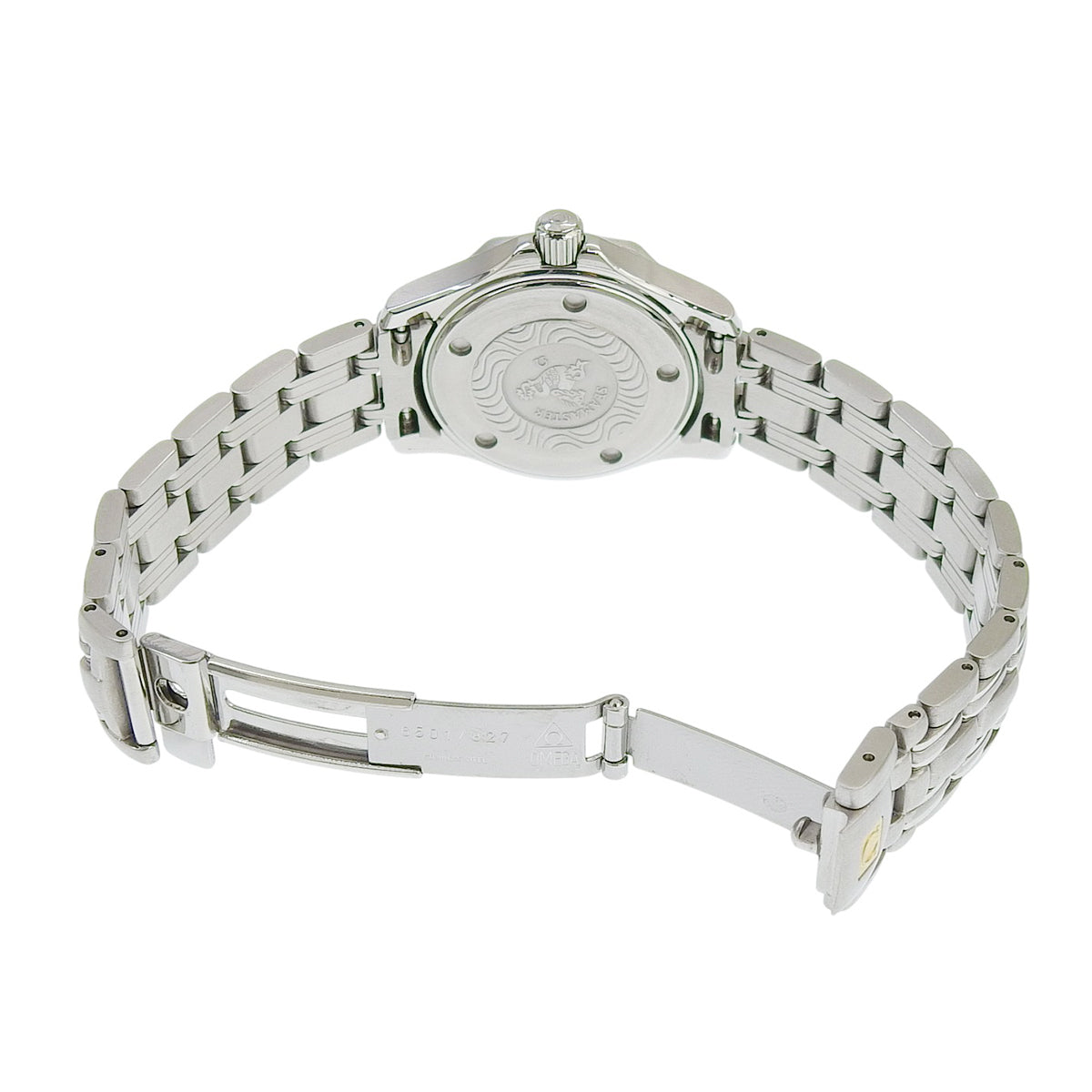 海马300 2582.8 精钢 蓝色 石英 女士腕表