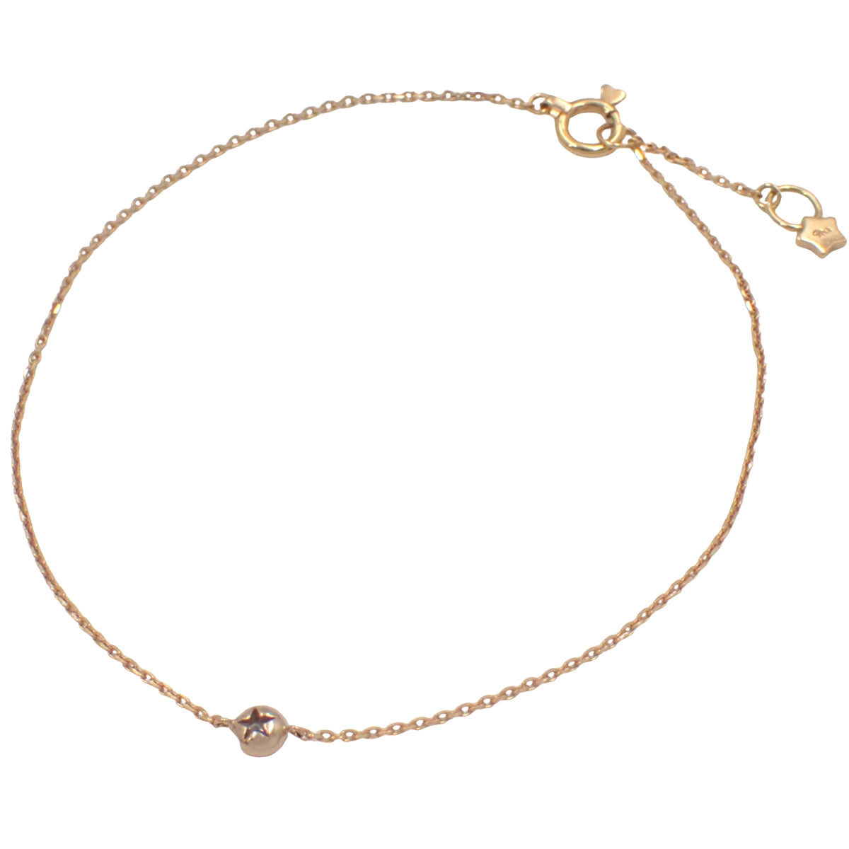 钻石 D0.03 粉金 K18PG 0.8克