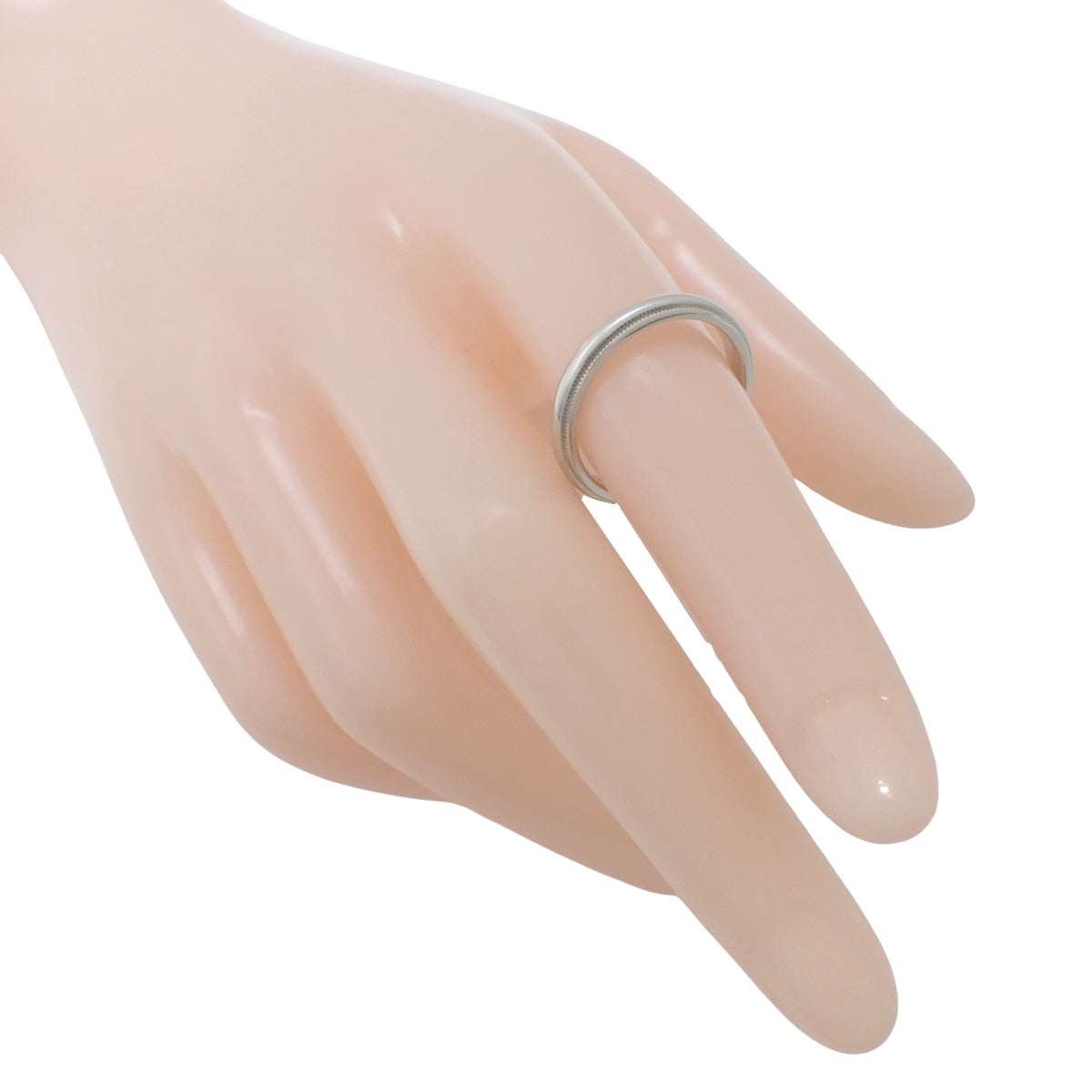 ミルグレイン バンド リング プラチナ Pt950 14(54)号 5.4g