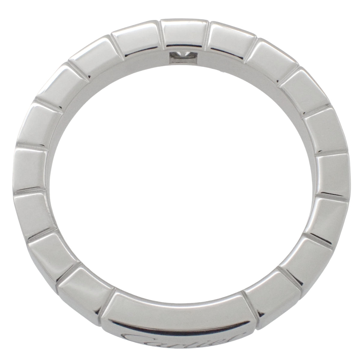 ラニエール 1P リング ダイヤモンド ホワイトゴールド K18WG 6.4g