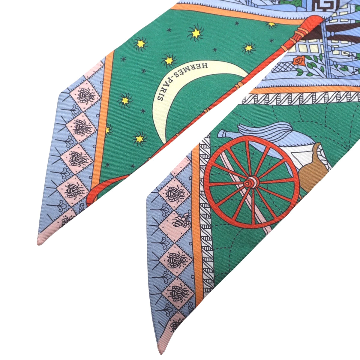 Objets de Curiosite オブジェ ドゥ キュリオジテ ツイリー アパレル ファッション小物 バッグ小物 シルク ブルーシェル ヴェール ヴァーミリオン