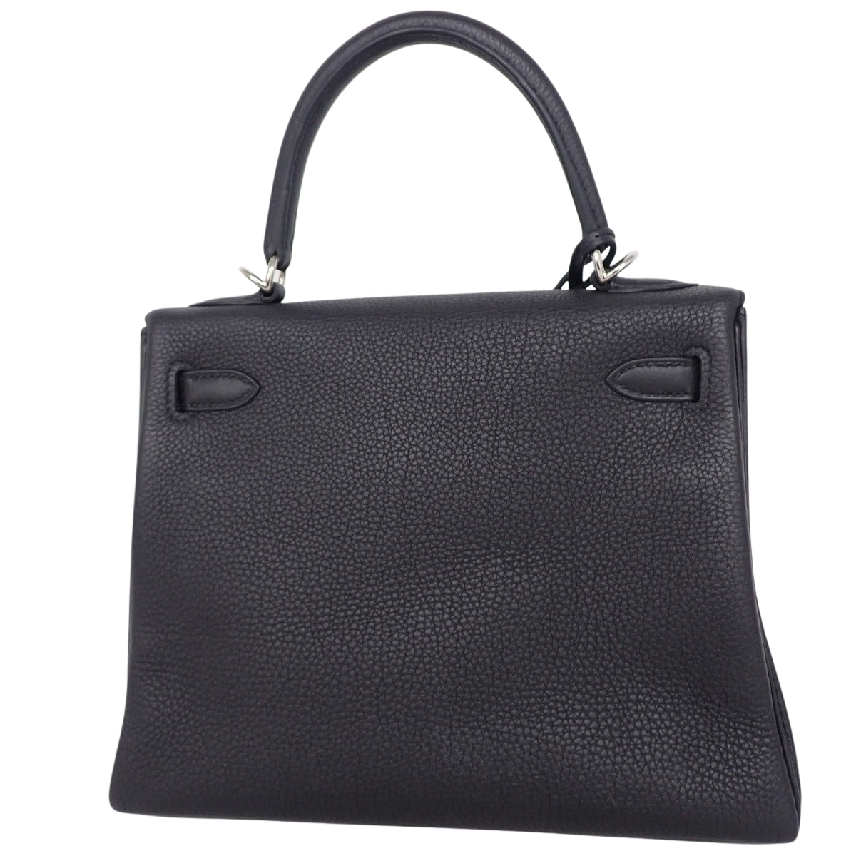 ケリー25 (内縫い) トゴ パラジウム金具 ブラック B刻印