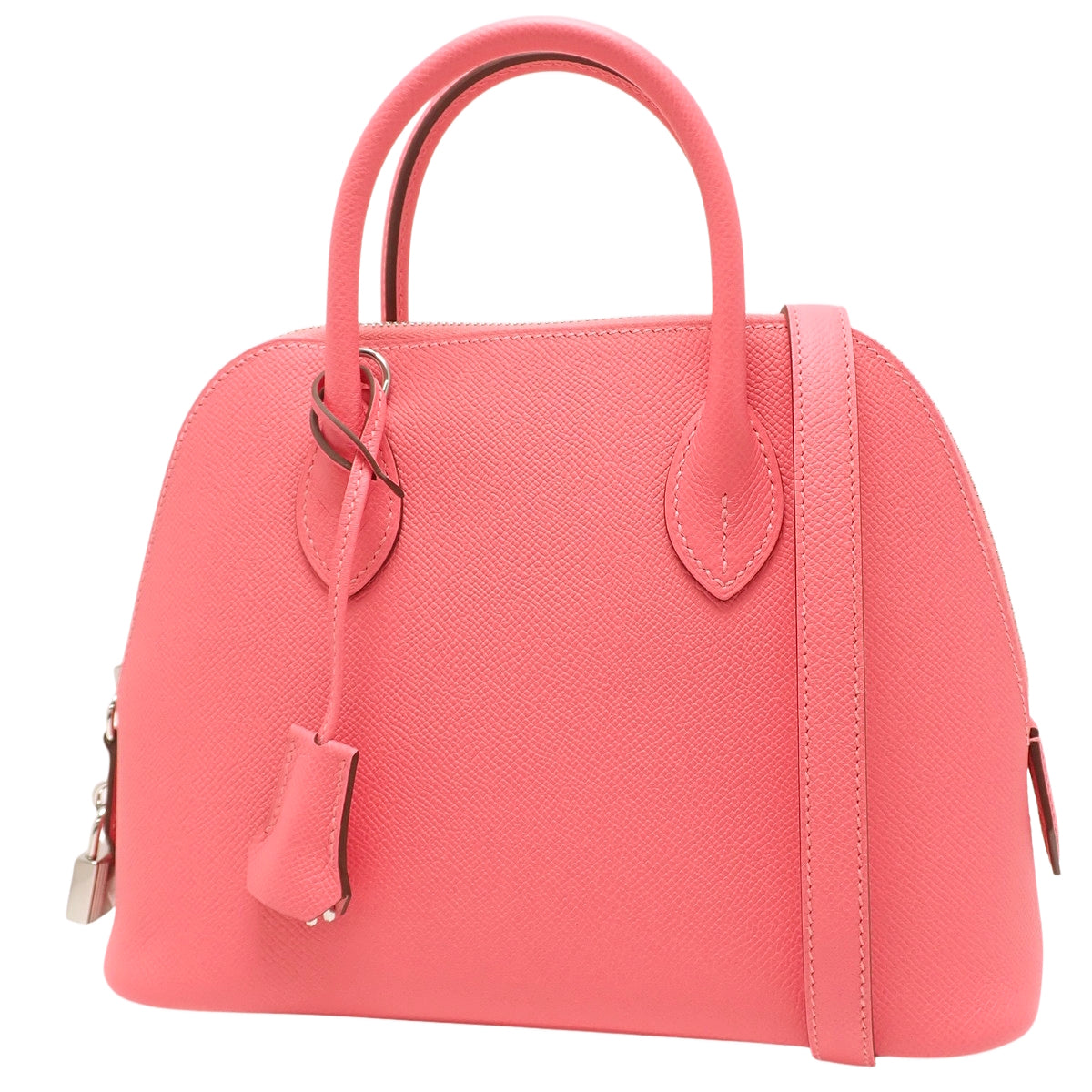 Bolide 1923 25英寸 Epsom皮革钯金配件覆盆子色W印章