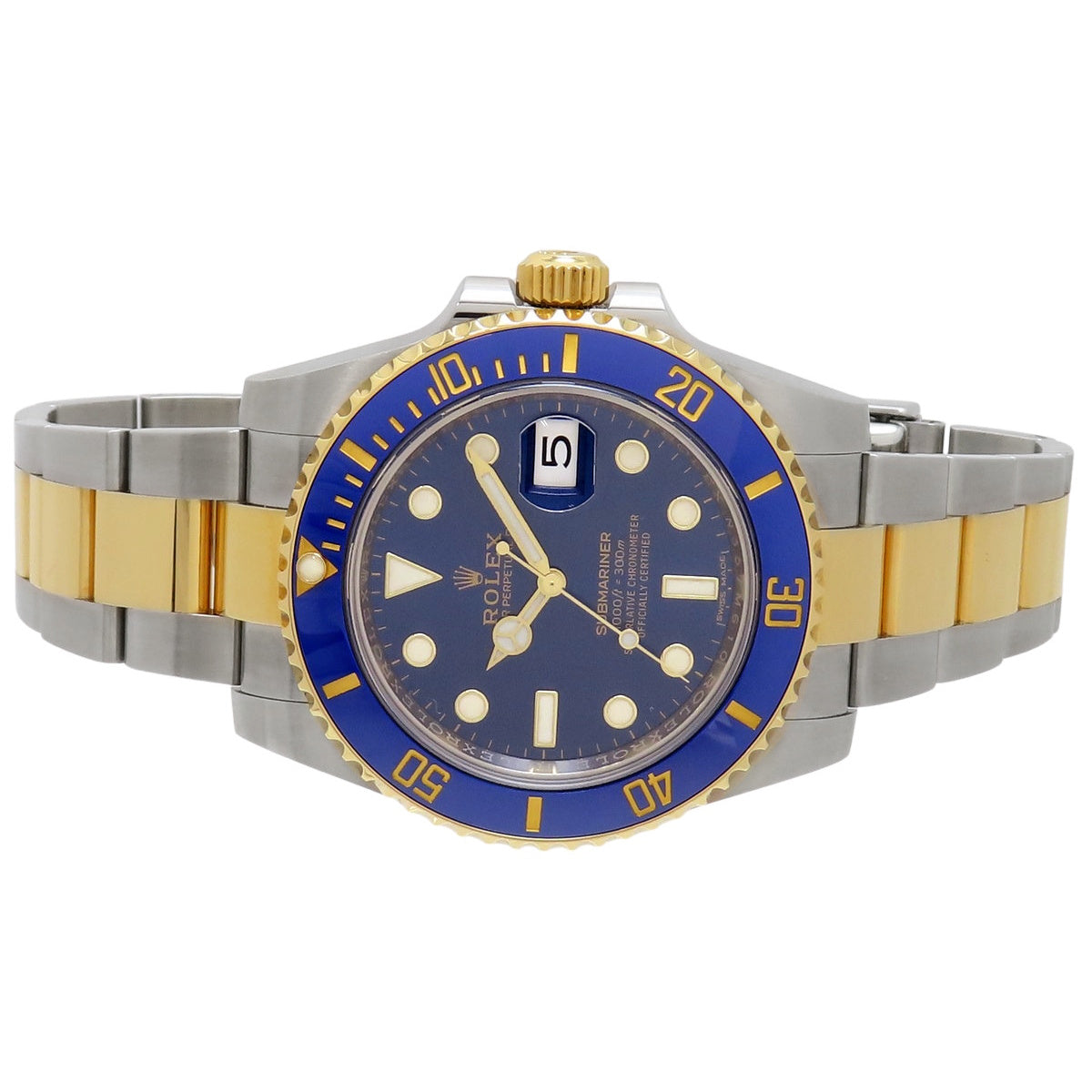 サブマリーナ 116613LB YG/SS ランダム番 ブルー 自動巻き メンズ