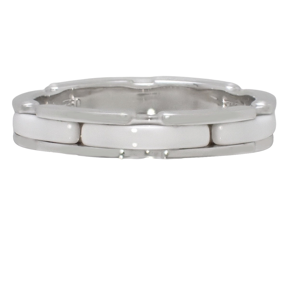 ウルトラ コレクション リング スモールモデル ホワイトゴールド K18WG ホワイトセラミック