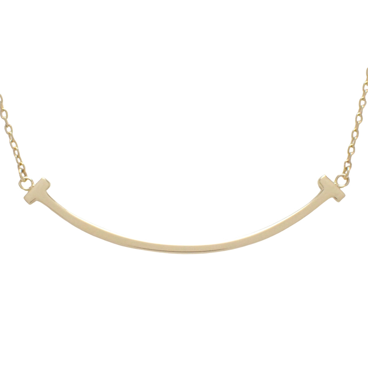 スマイル ペンダント スモール イエローゴールド K18YG 2.8g