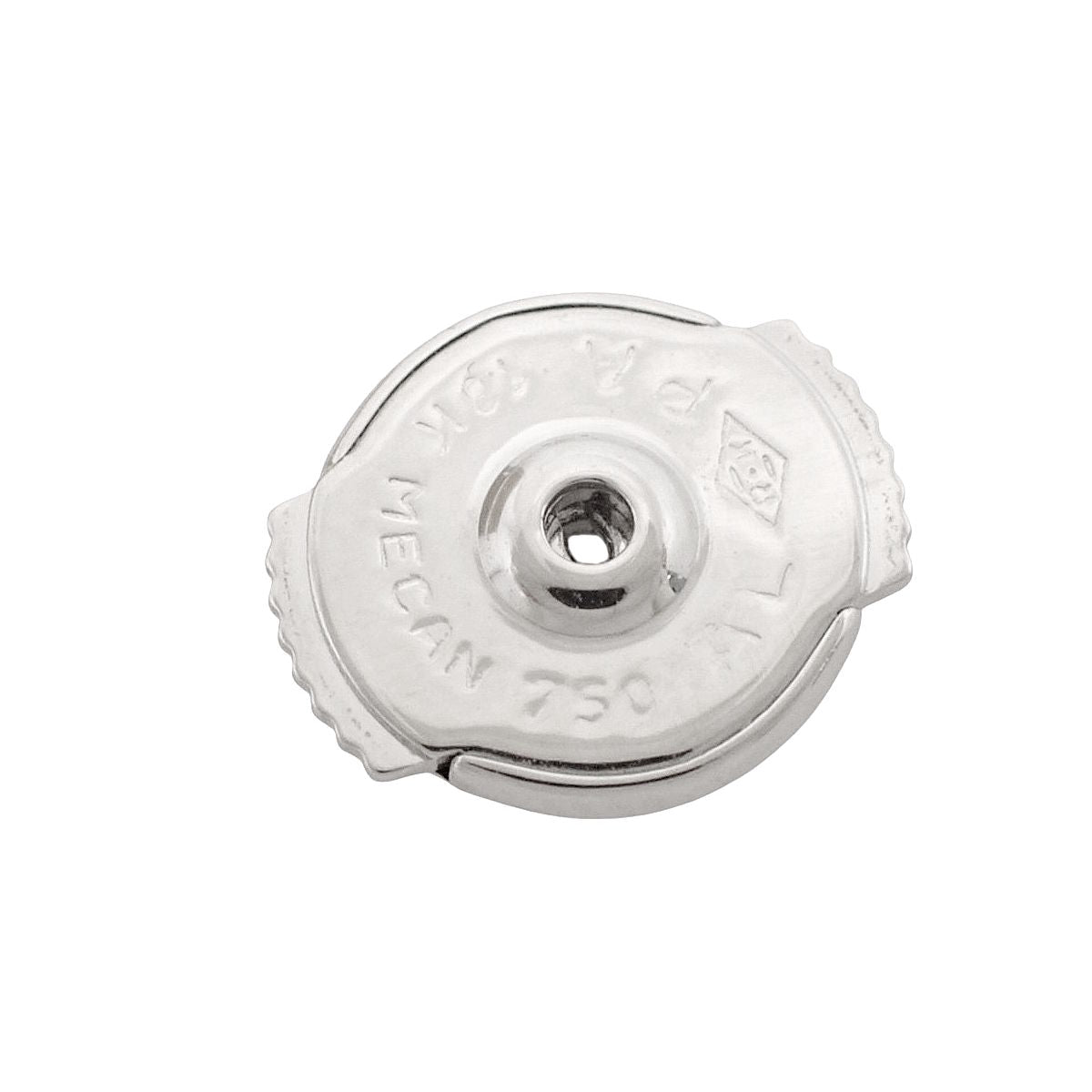 ペルレ ピアス ダイヤモンド ホワイトゴールド K18WG 6.8g