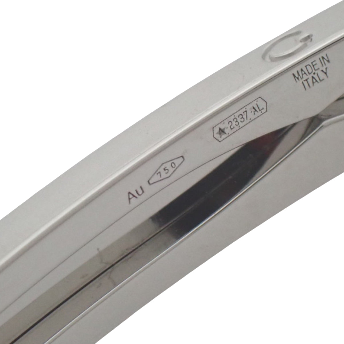 ビー・ゼロワン ブレスレット ホワイトゴールド K18WG 27.1g