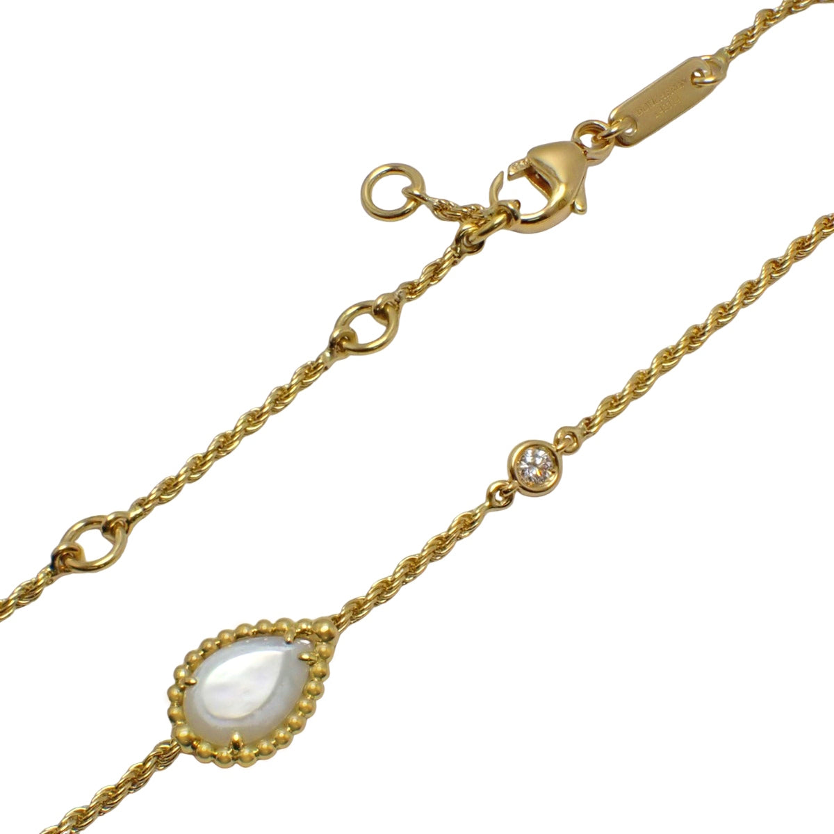 セルパンボエム ブレスレット XS マザーオブパール/ダイヤモンド K18YG 2.5g