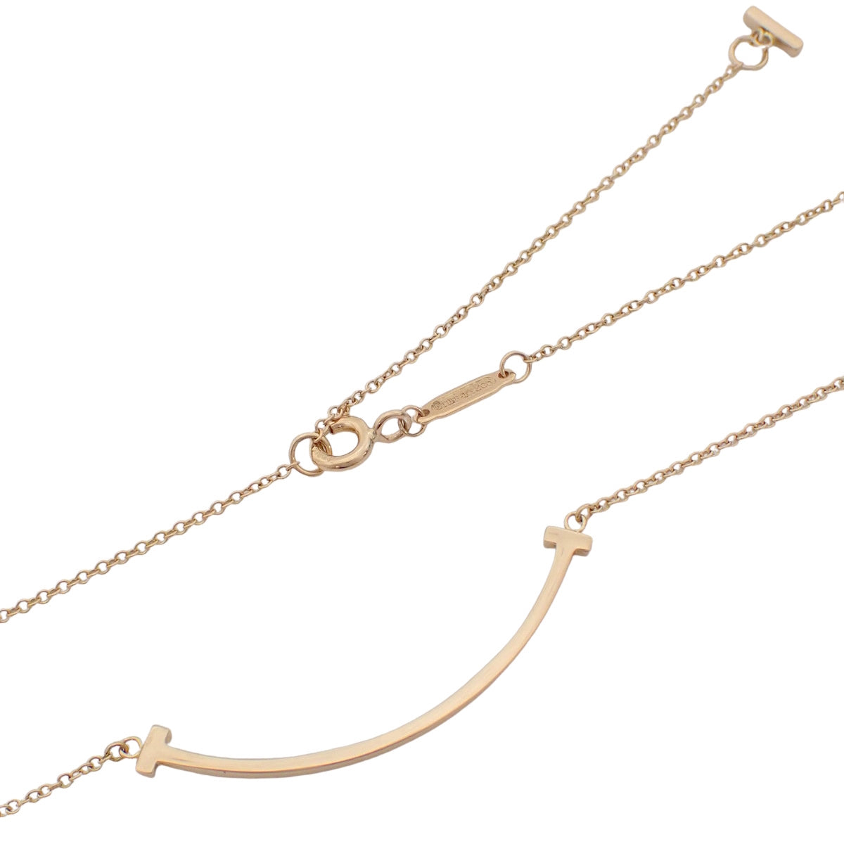 スマイル ペンダント スモール ピンクゴールド K18PG 2.7g