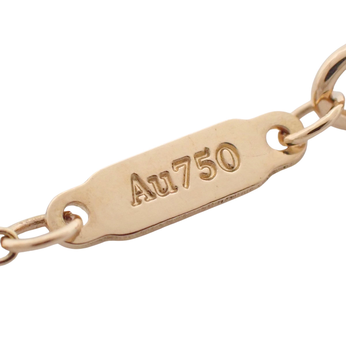 スマイル ペンダント スモール ピンクゴールド K18PG 2.7g