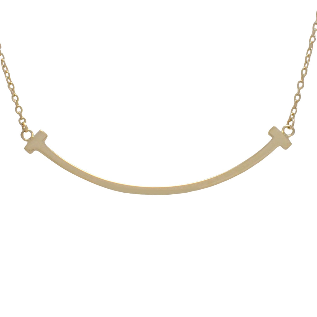 スマイル ペンダント スモール イエローゴールド K18YG 2.8g