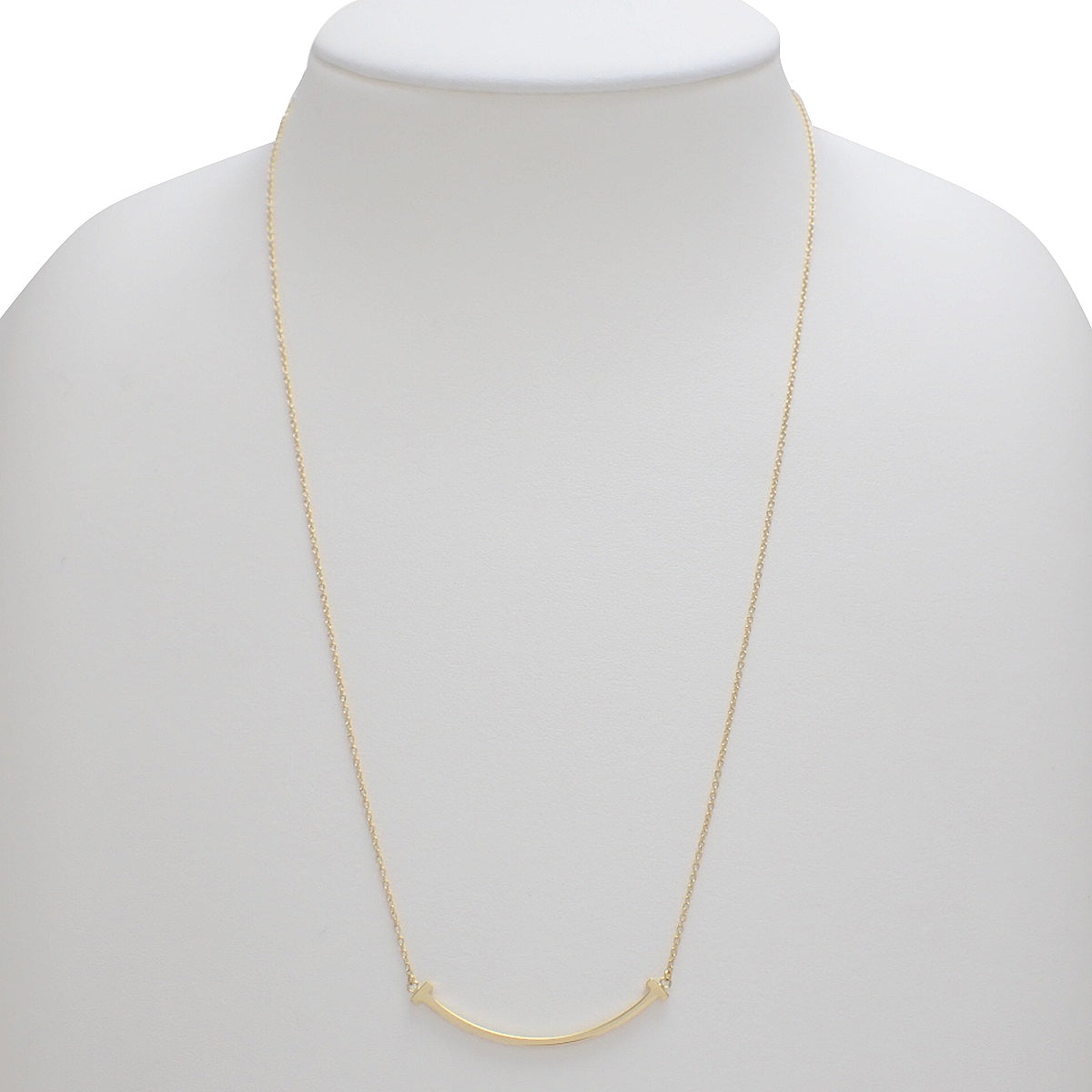 スマイル ペンダント スモール イエローゴールド K18YG 2.8g